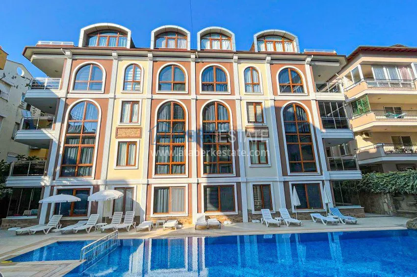 Cozy furnished 2+1 apartment 350 meters from the sea - Oba district, Alanya 1