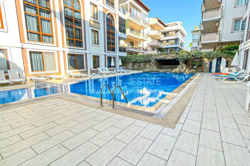 Cozy furnished 2+1 apartment 350 meters from the sea - Oba district, Alanya 2