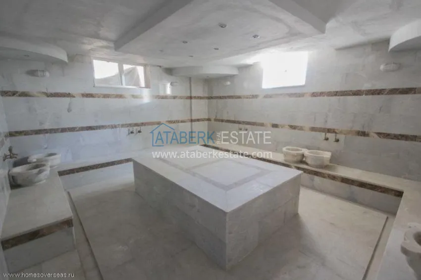 Apartament 2+1 z meblami i dwoma przeszklonymi balkonami 450 metrów od morza - Mahmutlar 15