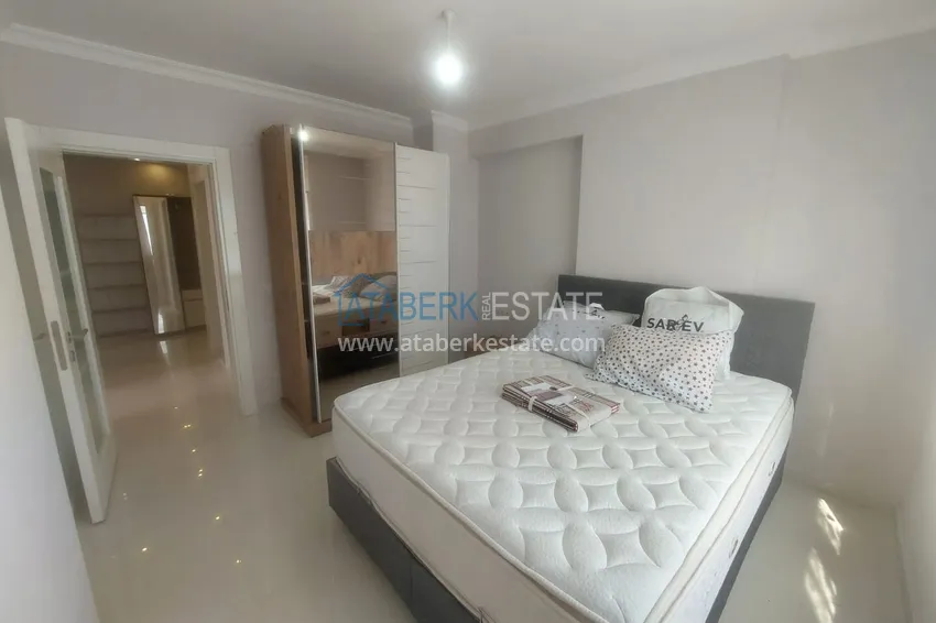 Kupuj Apartament 2+1 z meblami i dwoma przeszklonymi balkonami 450 metrów od morza - Mahmutlar 7
