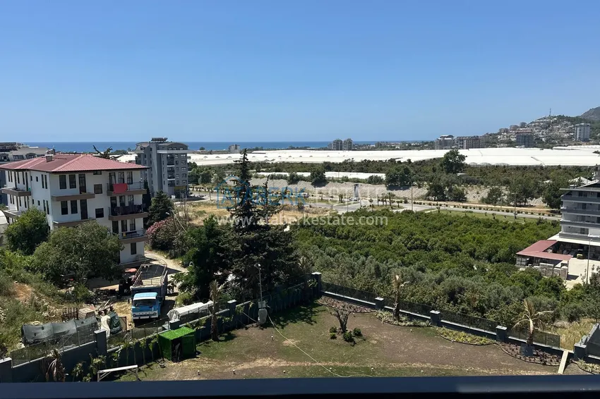 Purchase 1+1 apartment with sea view and fine finishing in a new complex - Alanya, Demirtas district 10