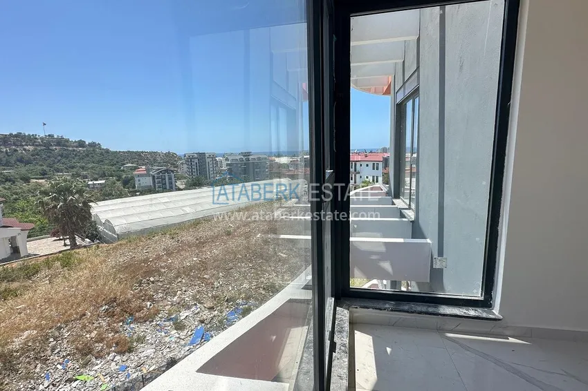 Purchase 1+1 apartment with sea view in a new complex - Alanya, Demirtash district 13
