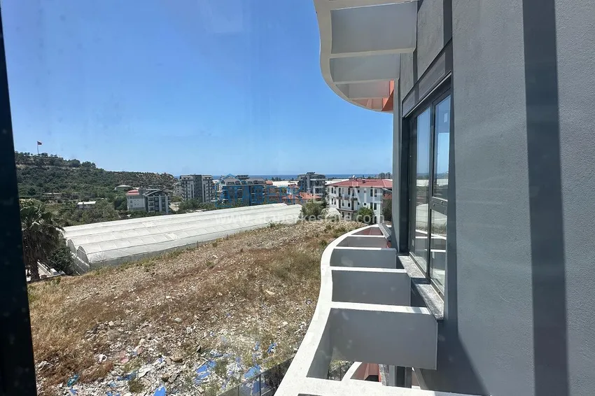 Purchase 1+1 apartment with sea view in a new complex - Alanya, Demirtash district 14
