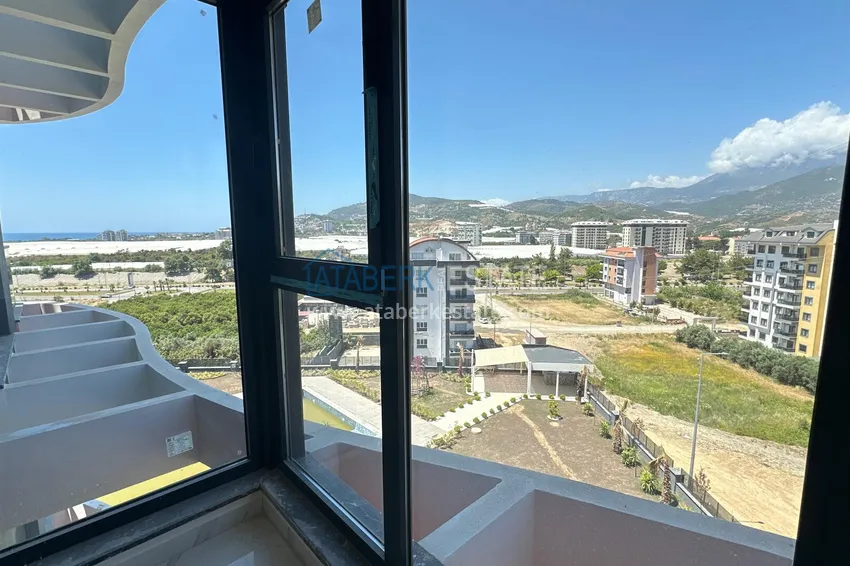 Purchase 1+1 apartment with sea view and fine finishing in a new complex - Alanya, Demirtas district 14