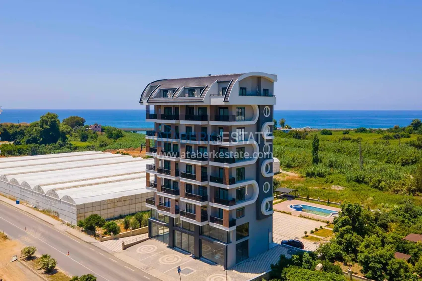 Umeblowane mieszkanie 1+1 w komfortowym kompleksie — Demirtas, Alanya 1