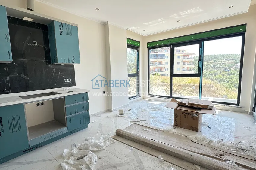 Purchase 2+1 apartment with sea view in a new complex, Demirtash district - high-quality finishes and promising location 3
