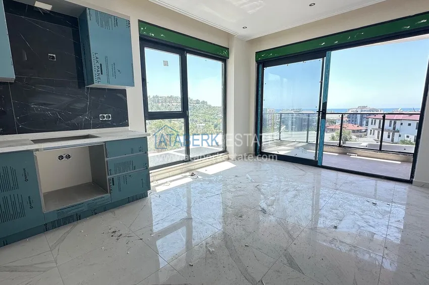 Purchase 1+1 apartment with sea view in a new complex - Alanya, Demirtash district 5