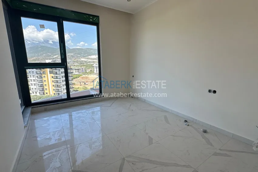Purchase 1+1 apartment with sea view and fine finishing in a new complex - Alanya, Demirtas district 6