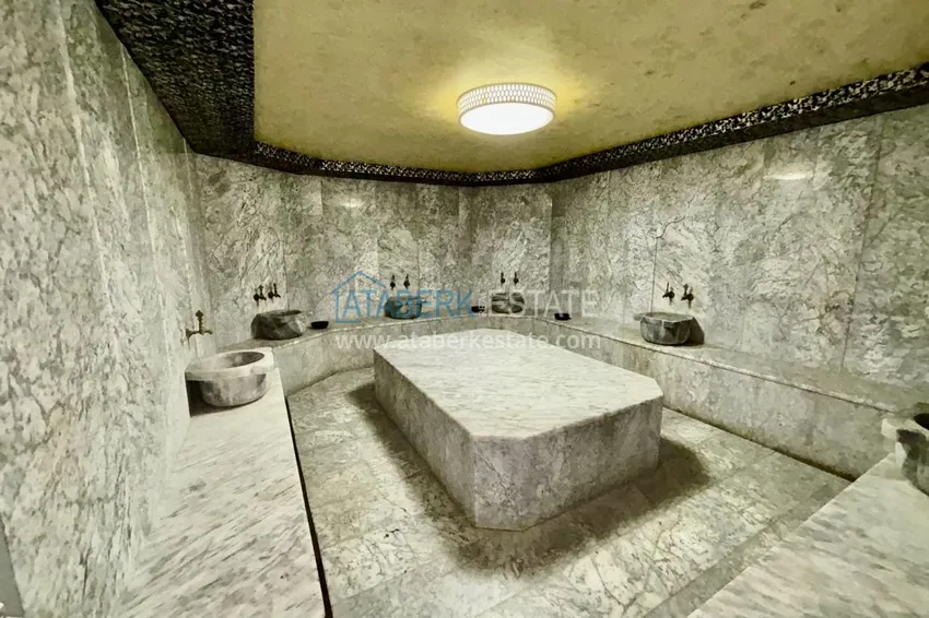 Apartament miejski 2+1 z meblami i dwoma balkonami — Mahmutlar, Alanya, 400 m do morza 13