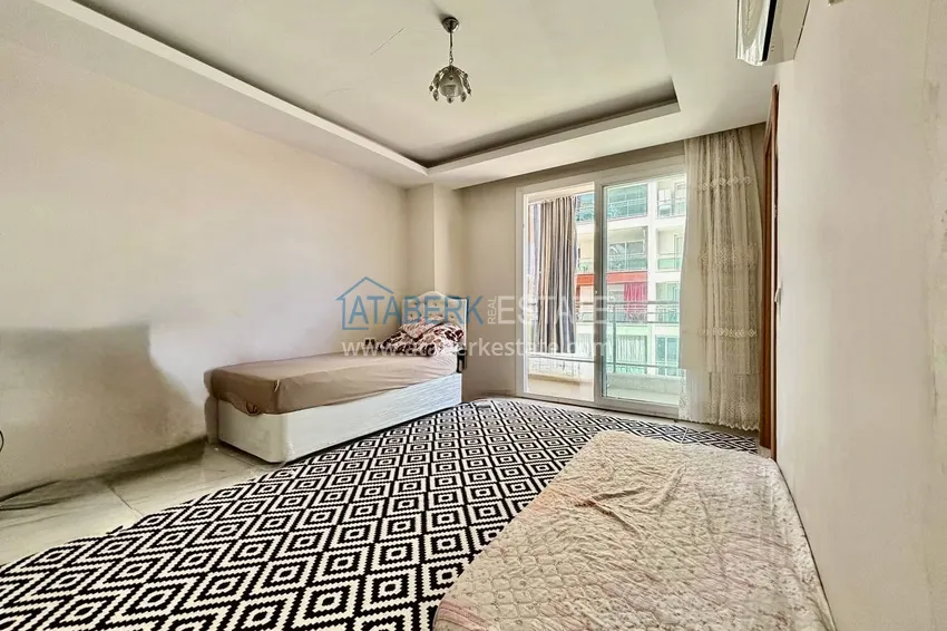 Kupuj Apartament miejski 2+1 z meblami i dwoma balkonami — Mahmutlar, Alanya, 400 m do morza 15