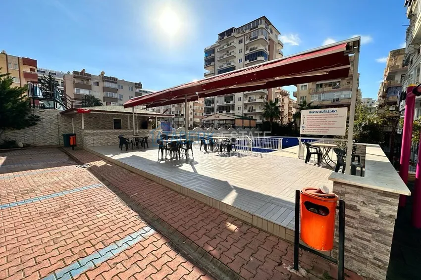 Apartament miejski 2+1 z meblami i dwoma balkonami — Mahmutlar, Alanya, 400 m do morza 4