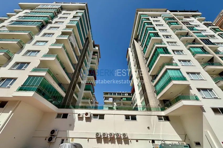 Apartament miejski 2+1 z meblami i dwoma balkonami — Mahmutlar, Alanya, 400 m do morza 8