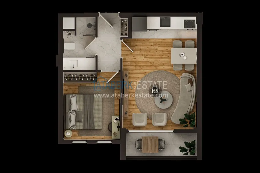 Buy cheap Investment project at the start of sales — apartments from a developer in Antalya, Altintash district 2
