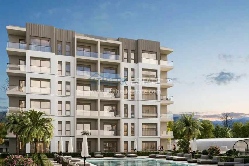 Investment project at the start of sales — apartments from a developer in Antalya, Altintash district 12
