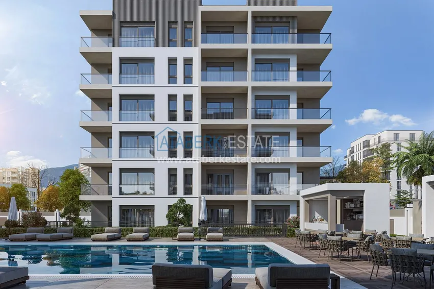 Investment project at the start of sales — apartments from a developer in Antalya, Altintash district 14