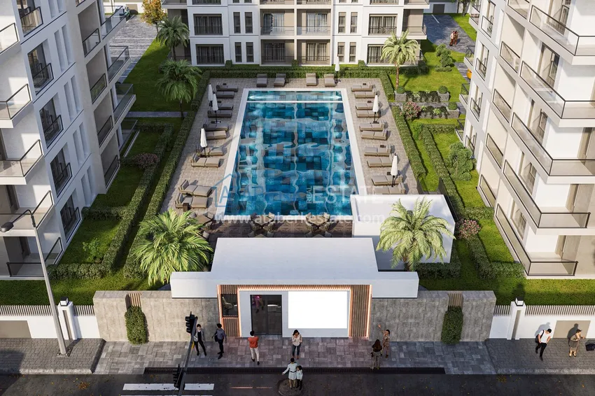 Investment project at the start of sales — apartments from a developer in Antalya, Altintash district 15
