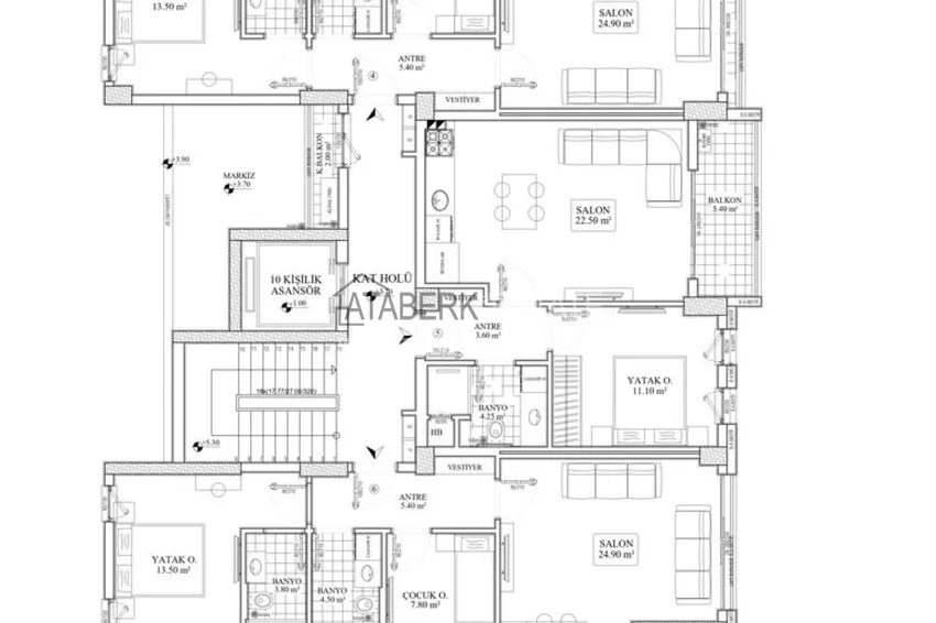 Buy cheap Investment project at the start of sales — apartments from a developer in Antalya, Altintash district 5