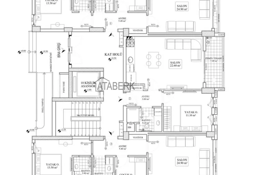 Buy cheap Investment project at the start of sales — apartments from a developer in Antalya, Altintash district 6