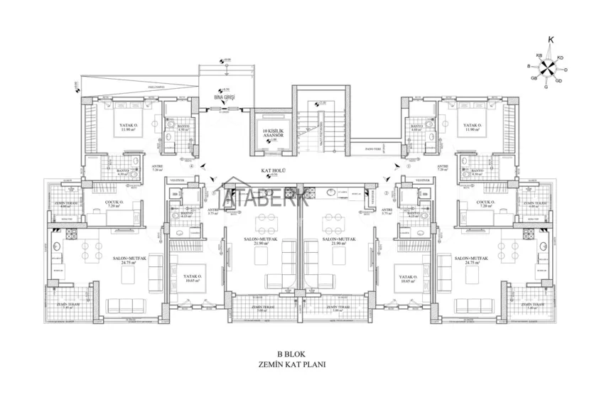 Buy cheap Investment project at the start of sales — apartments from a developer in Antalya, Altintash district 8