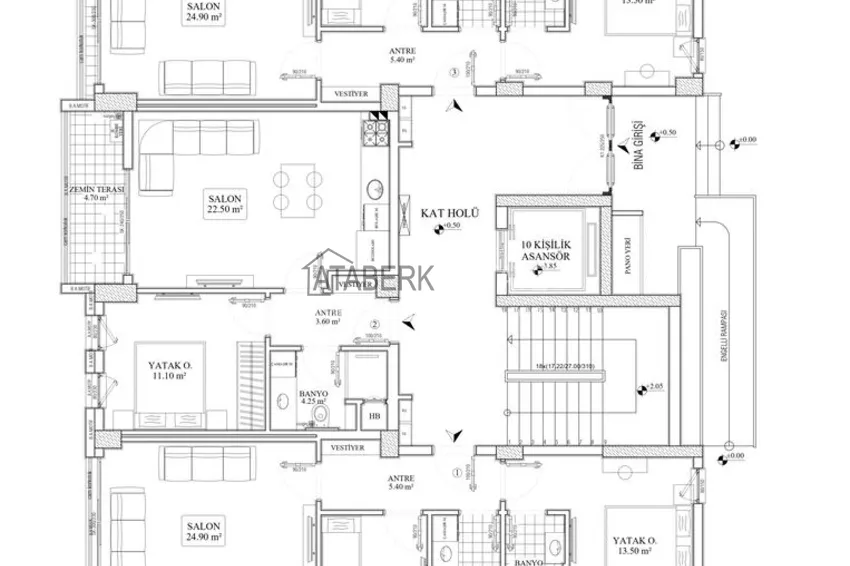 Buy cheap Investment project at the start of sales — apartments from a developer in Antalya, Altintash district 10