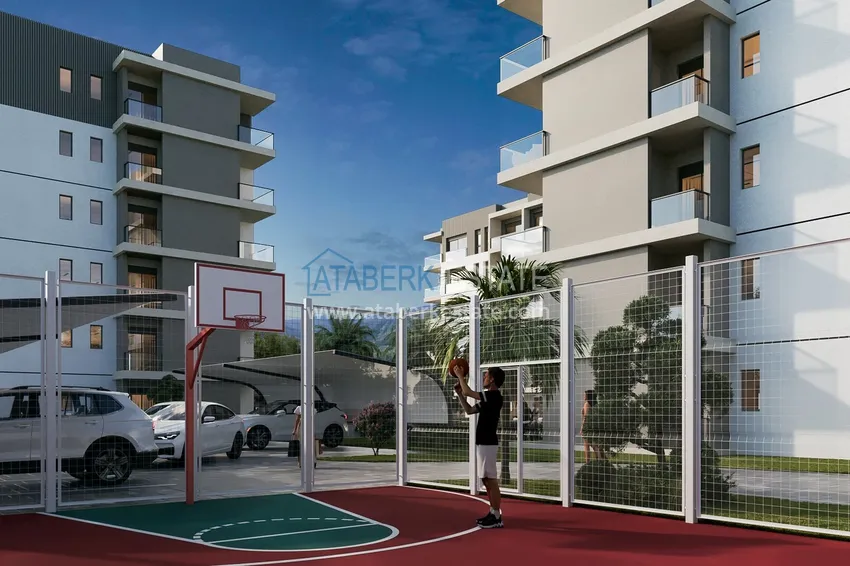 Investment project at the start of sales — apartments from a developer in Antalya, Altintash district 17
