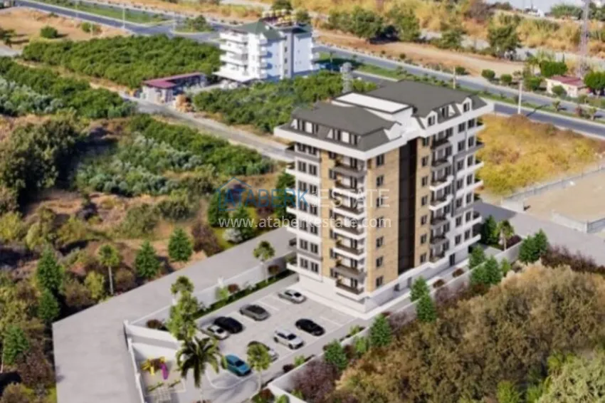 1+1 apartment with new furniture in a comfortable complex — Demirtash district, Alanya 1