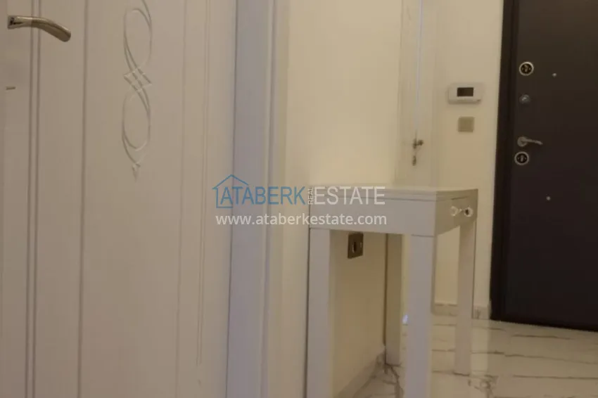 Purchase 1+1 apartment with new furniture in a comfortable complex — Demirtash district, Alanya 1