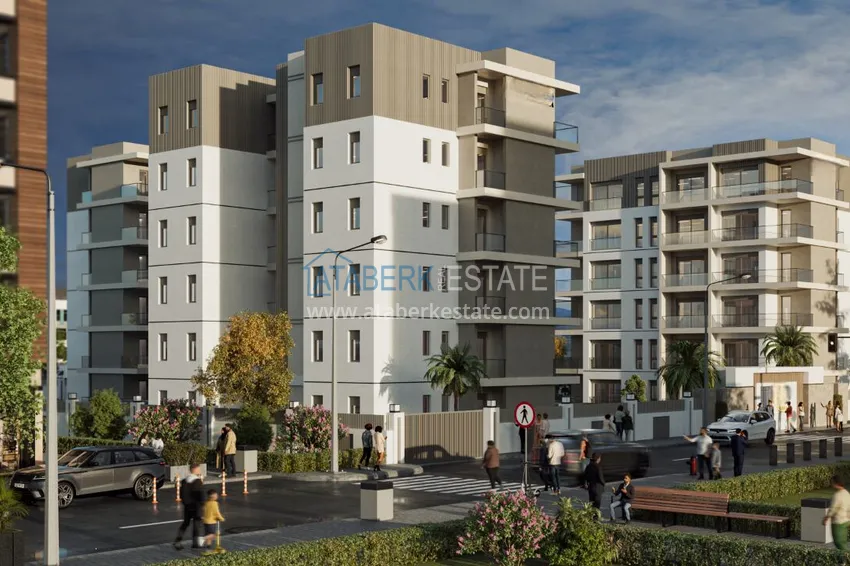 Investment project at the start of sales — apartments from a developer in Antalya, Altintash district 6