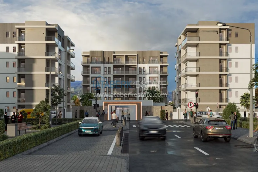 Investment project at the start of sales — apartments from a developer in Antalya, Altintash district 7