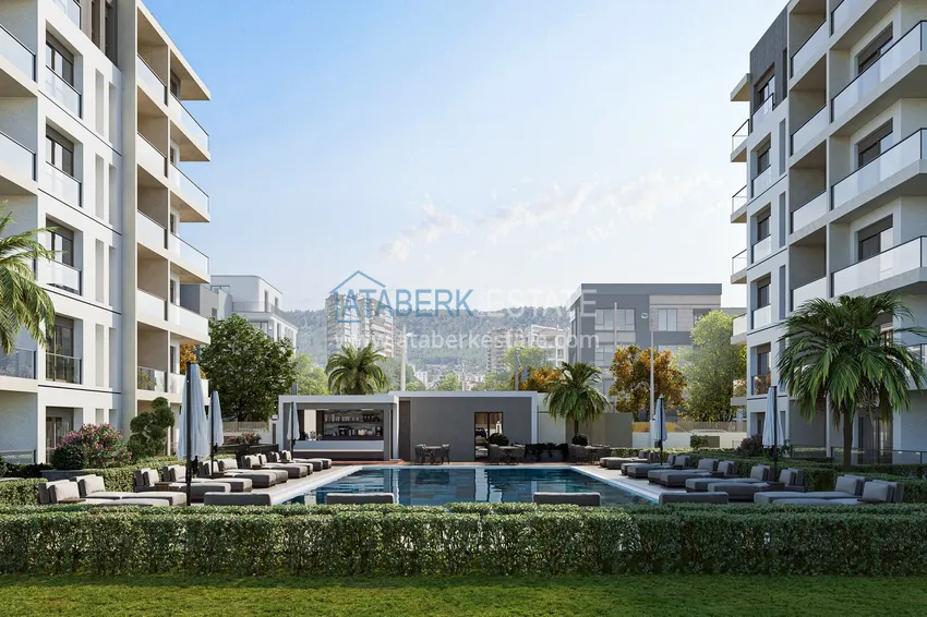 Investment project at the start of sales — apartments from a developer in Antalya, Altintash district 10