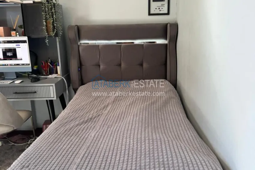 Purchase Furnished 2+1 apartment in a prestigious complex - Alanya center, first coastline 13
