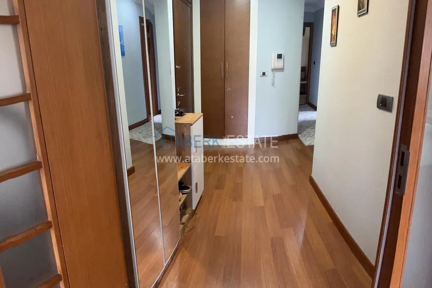 Purchase Furnished 2+1 apartment in a prestigious complex - Alanya center, first coastline 1