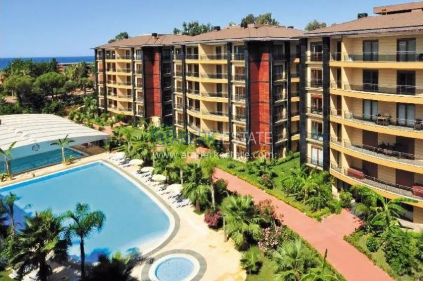 Furnished 2+1 apartment in a prestigious complex - Alanya center, first coastline 2