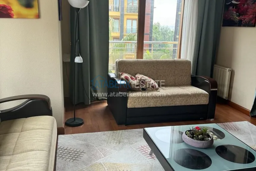 Purchase Furnished 2+1 apartment in a prestigious complex - Alanya center, first coastline 6