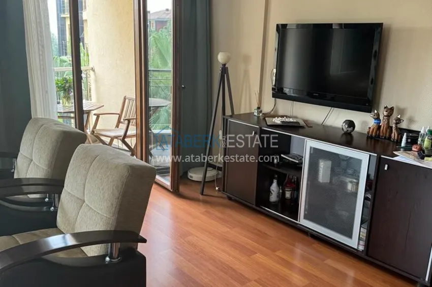 Purchase Furnished 2+1 apartment in a prestigious complex - Alanya center, first coastline 7