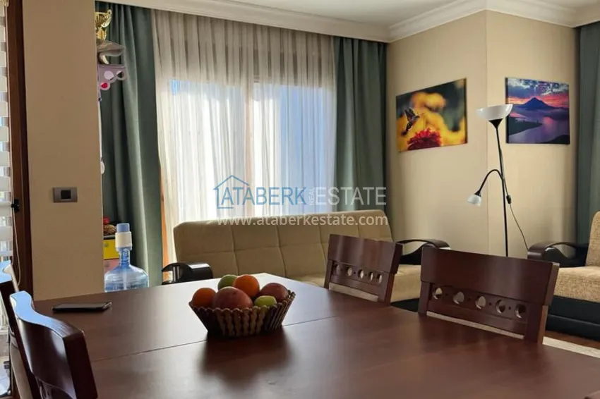 Purchase Furnished 2+1 apartment in a prestigious complex - Alanya center, first coastline 8