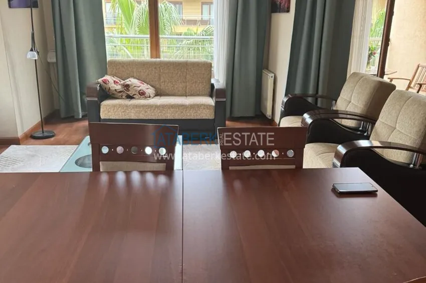 Purchase Furnished 2+1 apartment in a prestigious complex - Alanya center, first coastline 9