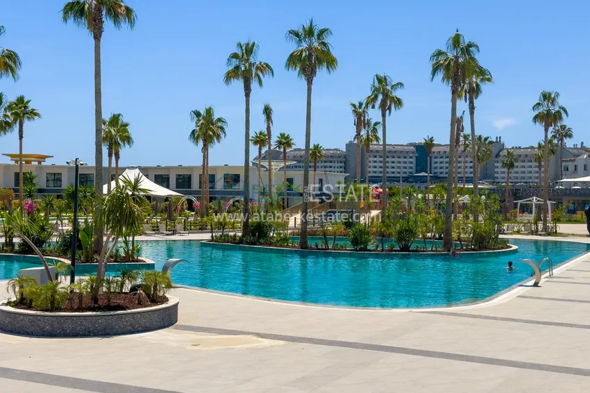 1+1 apartment for rent in the five-star Turkler resort, Alanya (no pets) E62 20