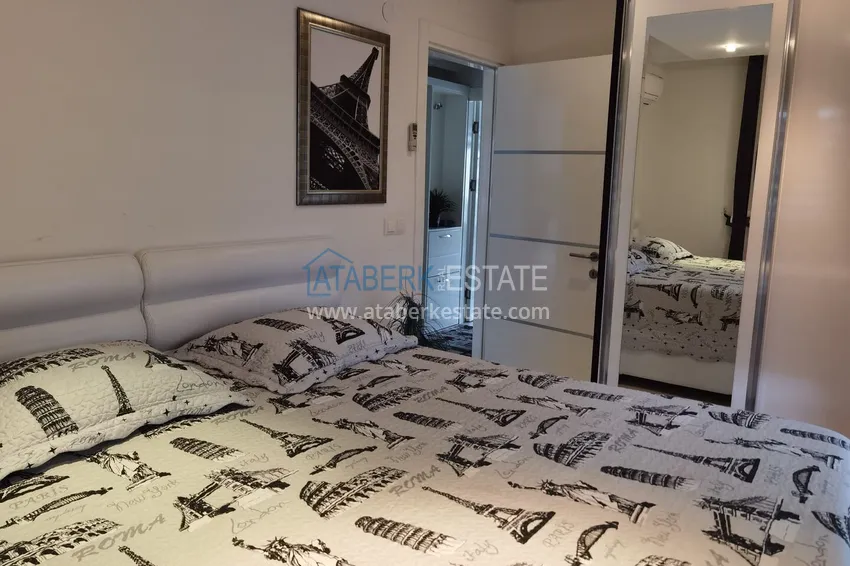 Purchase Long-term 2+1 apartment rental with pool view — Alanya, Avsallar A9 13