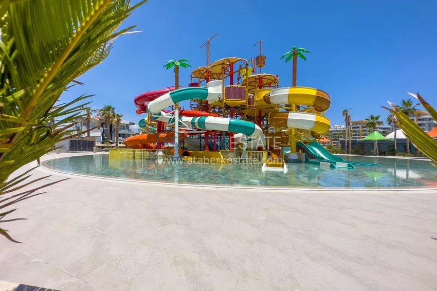 Finely finished three-room apartments in a luxury complex by the sea - Alanya, Turkler district 27