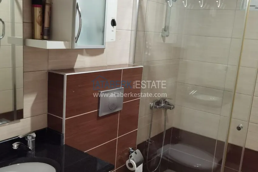 Purchase Long-term 2+1 apartment rental with pool view — Alanya, Avsallar A9 17