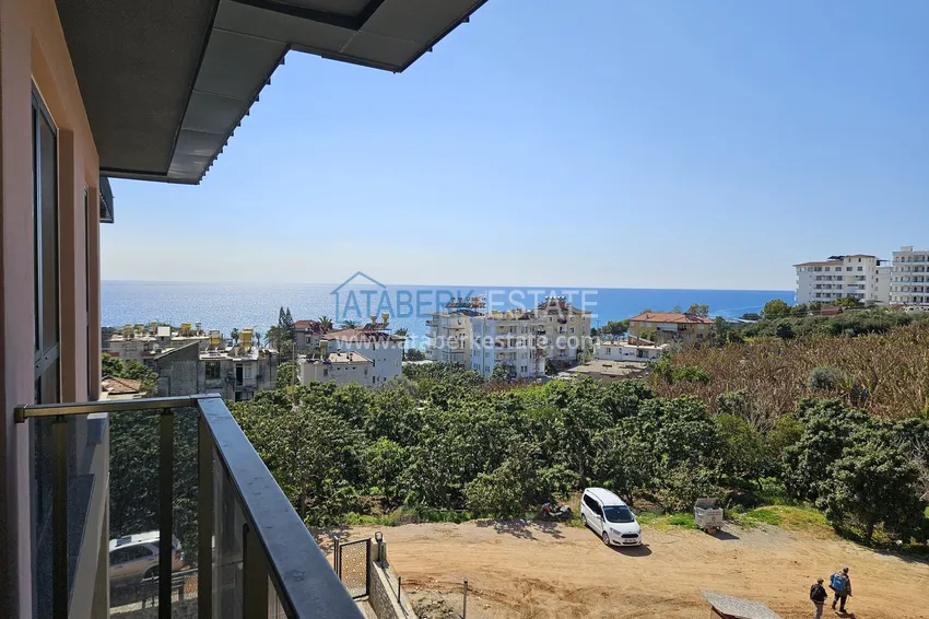 Kupuj Panoramiczny dwupoziomowy penthouse w kompleksie butikowym - centrum Alanyi, plaża Kleopatra 17 
