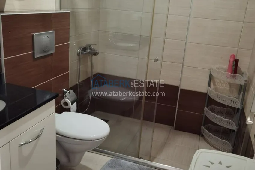 Purchase Long-term 2+1 apartment rental with pool view — Alanya, Avsallar A9 18