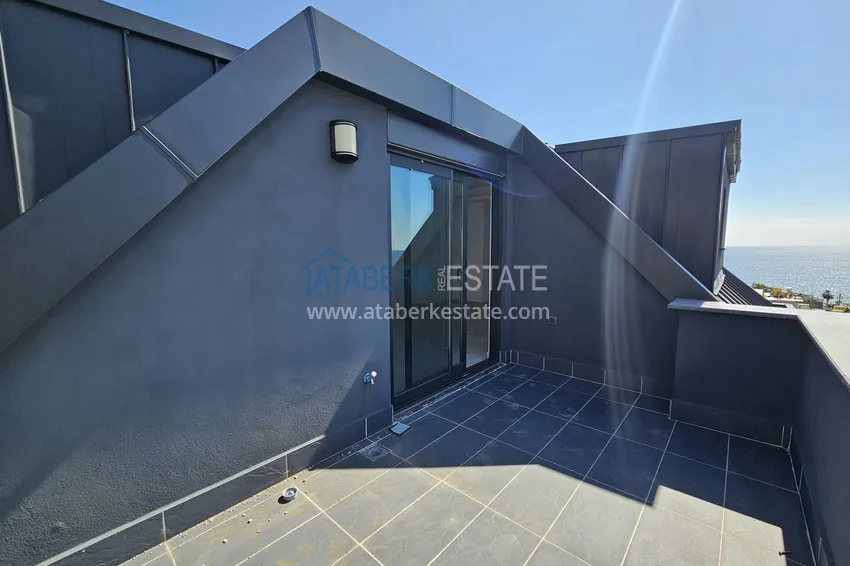 Kupuj Panoramiczny dwupoziomowy penthouse w kompleksie butikowym - centrum Alanyi, plaża Kleopatra 21 