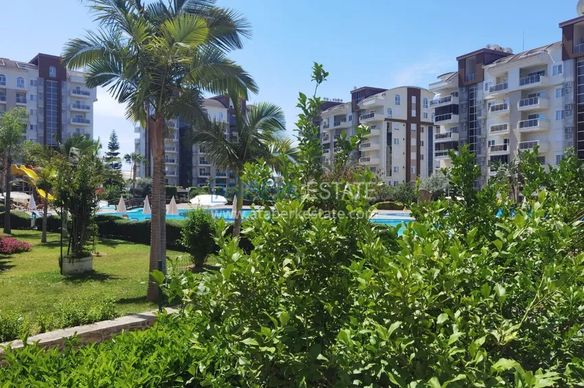 Purchase Long-term 2+1 apartment rental with pool view — Alanya, Avsallar A9 23