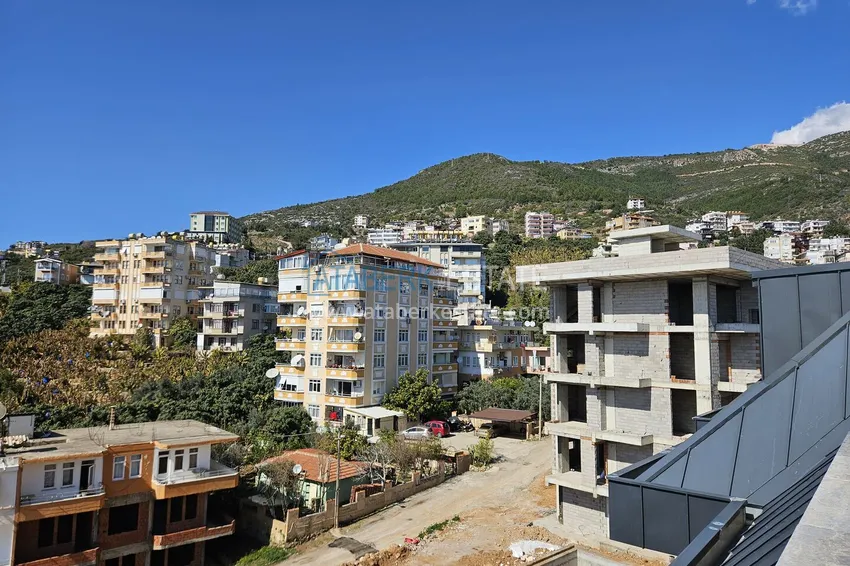 Kupuj Panoramiczny dwupoziomowy penthouse w kompleksie butikowym - centrum Alanyi, plaża Kleopatra 27 