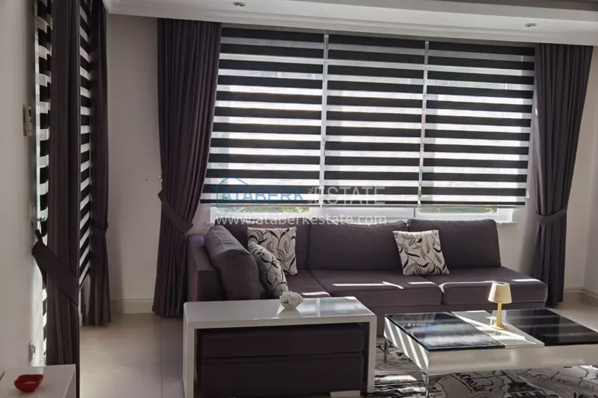 Purchase Long-term 2+1 apartment rental with pool view — Alanya, Avsallar A9 4
