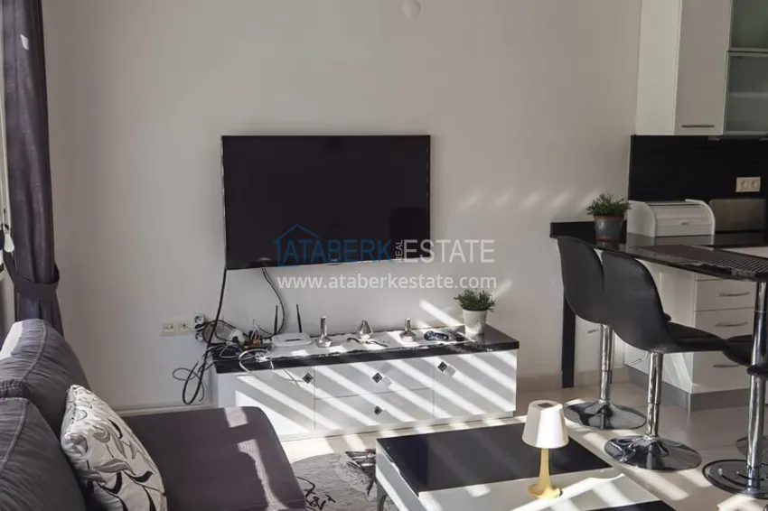 Purchase Long-term 2+1 apartment rental with pool view — Alanya, Avsallar A9 6