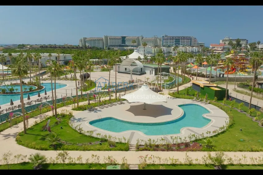 4+1 garden duplex with citizenship in a premium resort resort — Turkler, Alanya 17