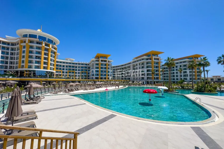 1+1 apartment for rent in the five-star Turkler resort, Alanya (no pets) E62 18
